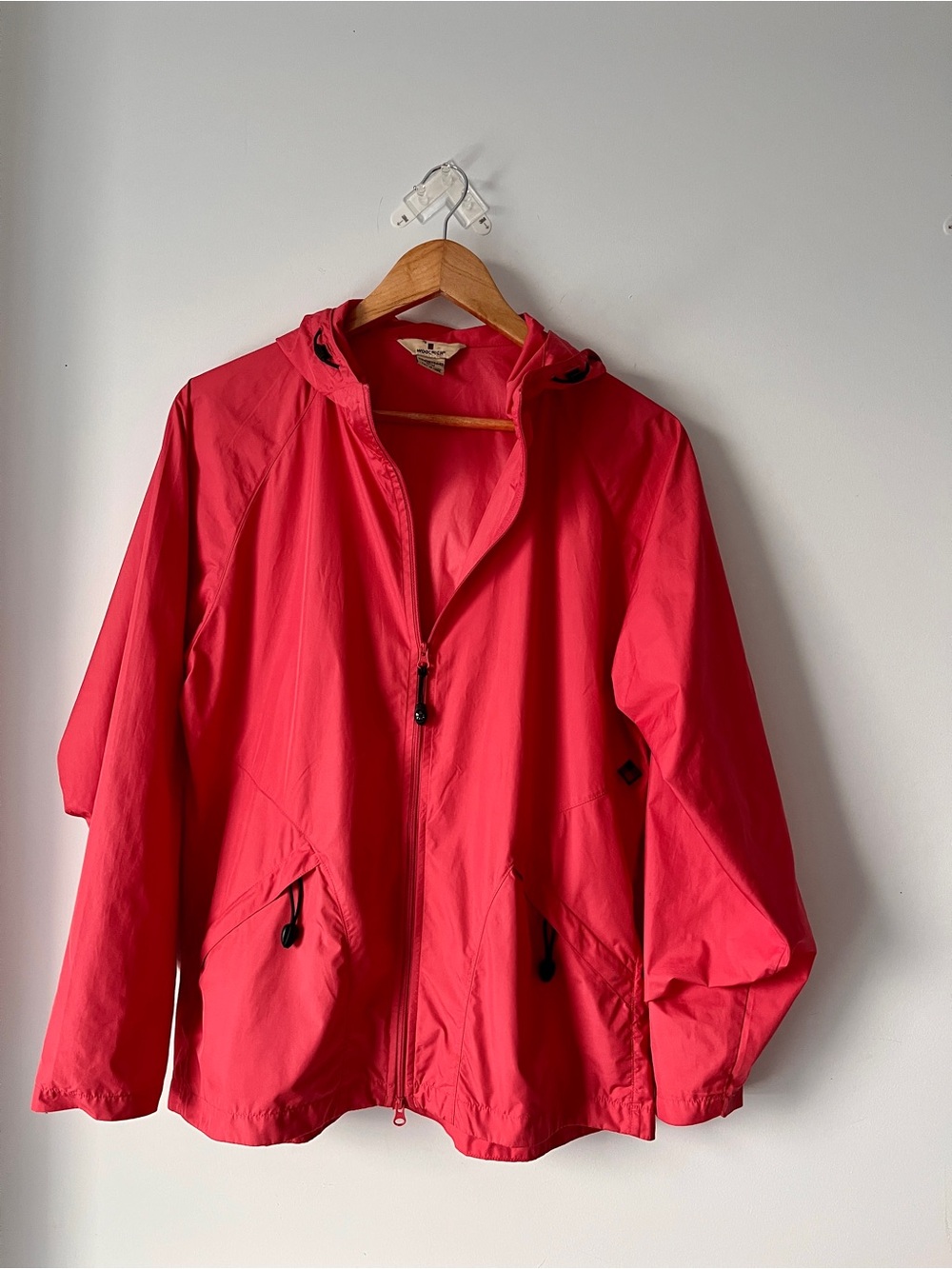Woolrich Women’s Windbreaker Sz M | Y2K Gorpcore Hooded